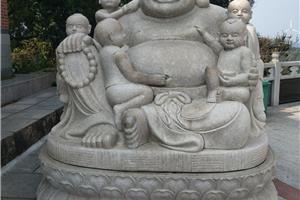 彌勒佛雕像 漢白玉觀音佛像廠家 寺廟供奉地藏王布袋和尚
