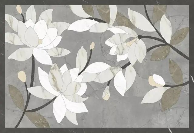 石材的藝術(shù) | 精湛的水刀加工與設(shè)計美學(xué)的