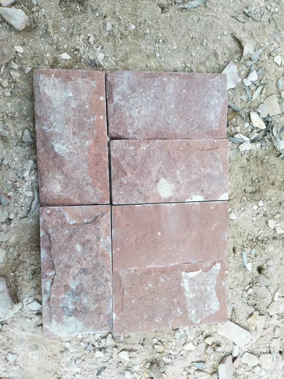 高粱红蘑菇石高粱红文化石