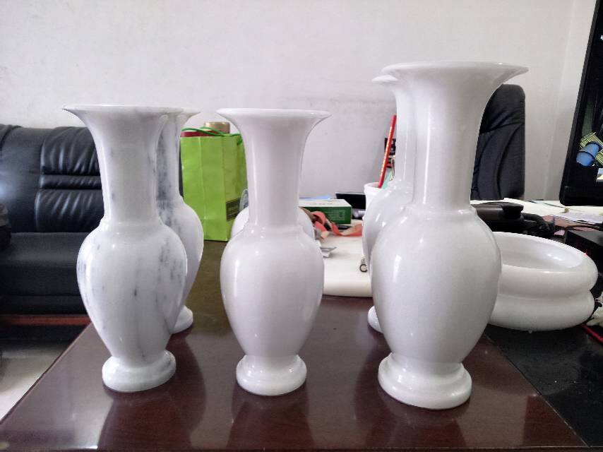 纯天然汉白玉花瓶,高端大气上档次的摆设-供应信息-中国石材网