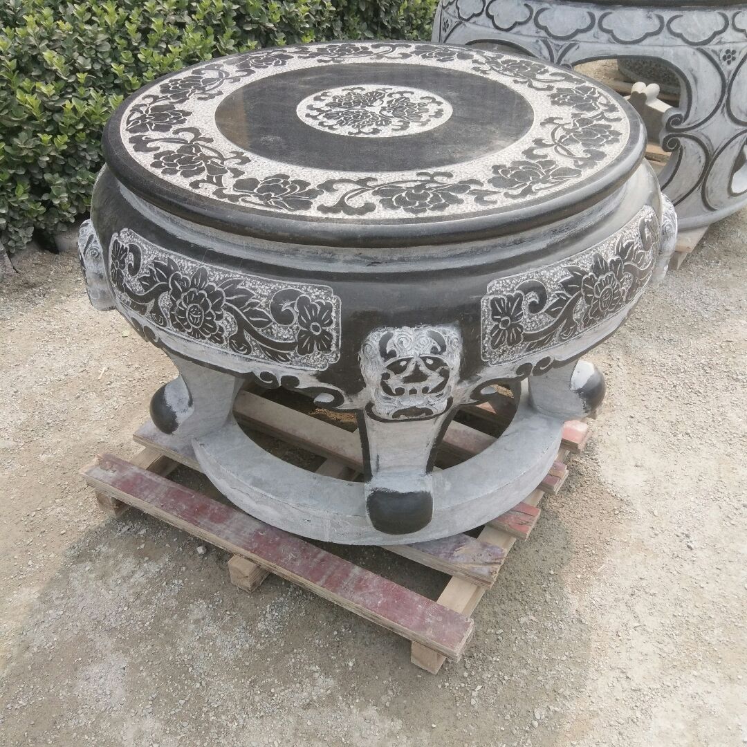 曲阳石雕各种青石石桌专业制作支持订做