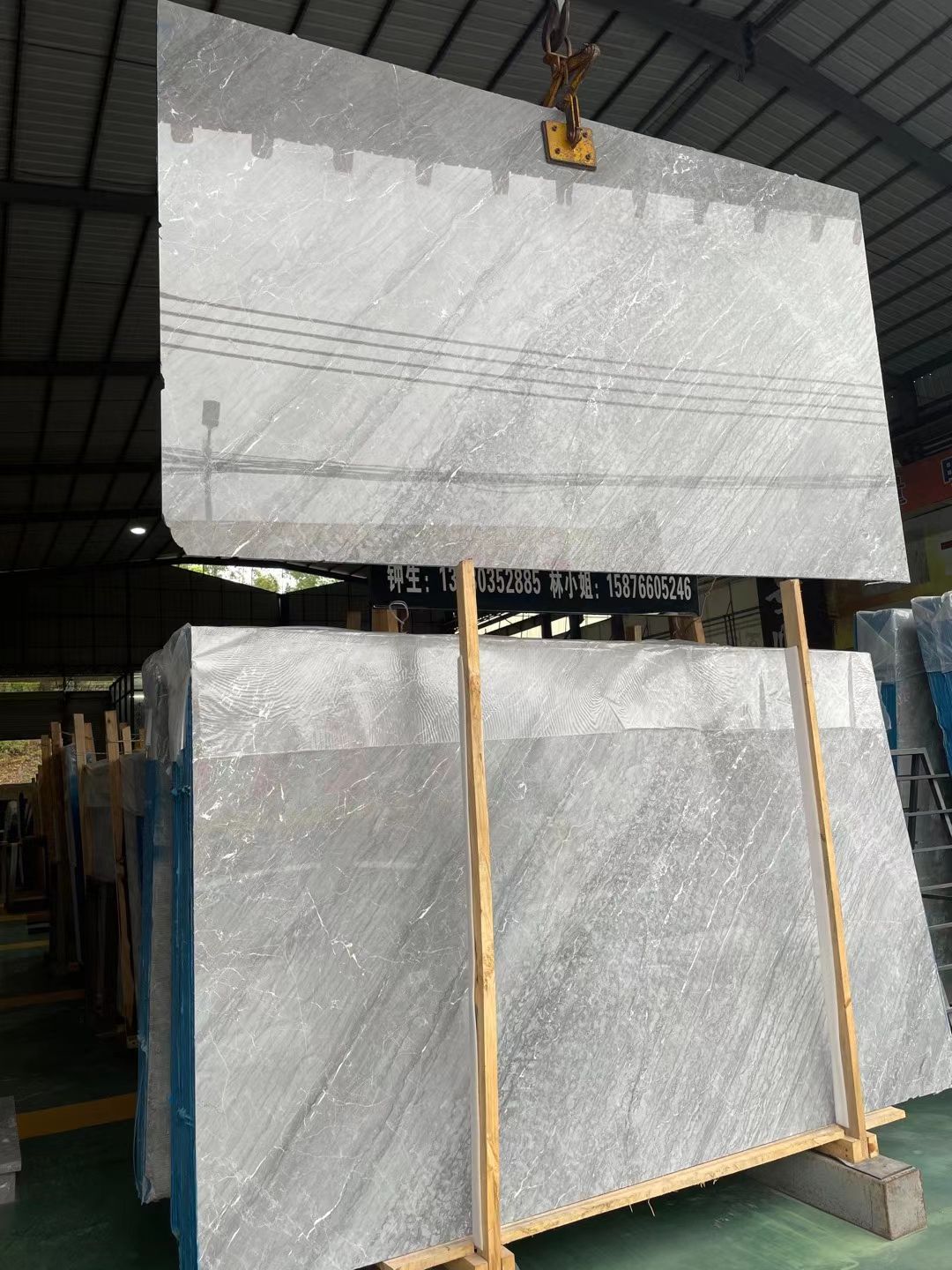 经营大理石幻影灰保加利亚灰玉石厚板