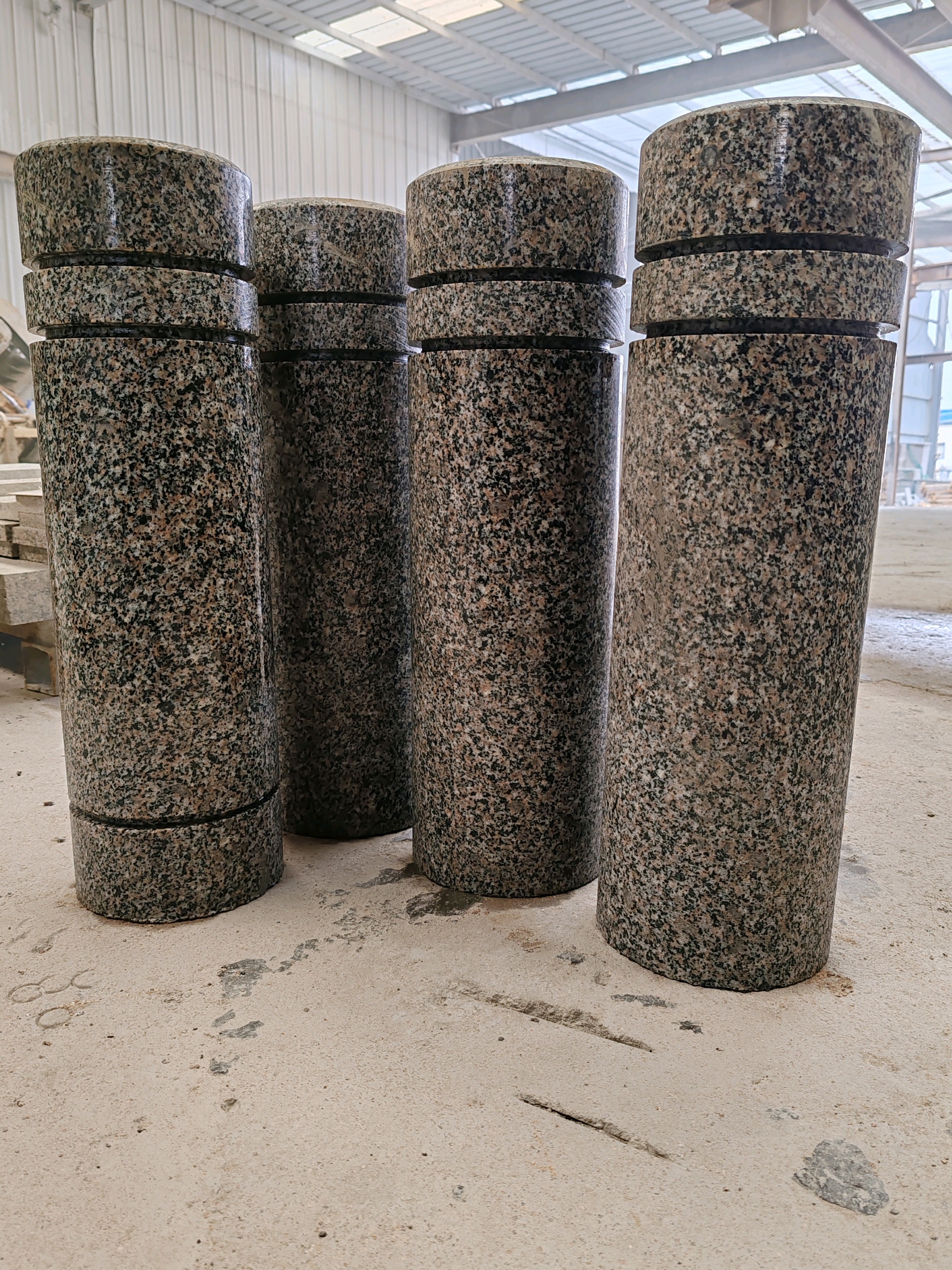 花岗岩罗马柱,花瓶柱,石栏杆