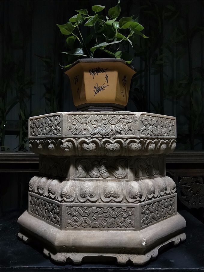精美六面满工须弥座高43厘米,底直径66厘-供应信息-中国石材网