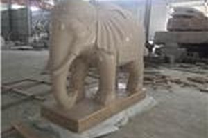 动物雕刻大象雕刻石材雕刻
