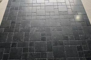 少林黑皮革面古典黑仿古面