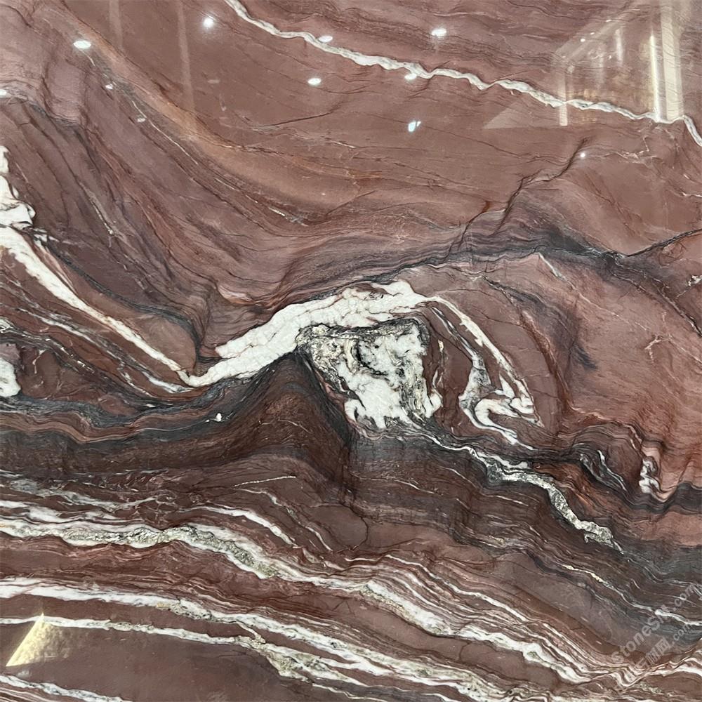 红丝绸奢石_大理石 _产品展示_派雅石业